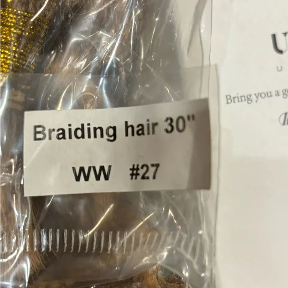 Human braiding hair 2-bundles NWT - Picture 5 of 6